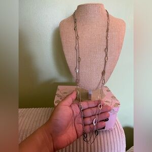 Elegant Silver Chain Necklace